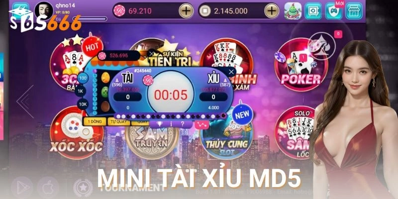 Mini tài xỉu MD5 là gì và vì sao nó đặc biệt?